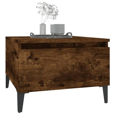 vidaXL Βοηθητικό Τραπέζι Καπνιστή Δρυς 50x46x35 εκ. Επεξεργασμένο Ξύλο