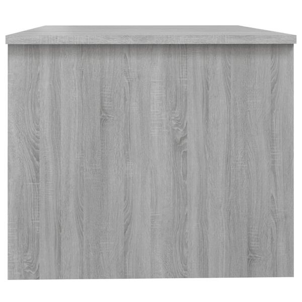 vidaXL Τραπεζάκι Σαλονιού Γκρι Sonoma80x50x42,5 εκ.Επεξεργασμένο Ξύλο