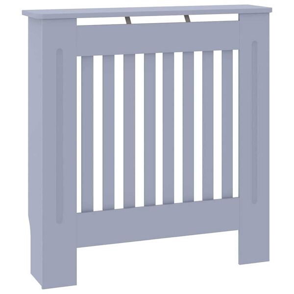 vidaXL Καπάκι Καλοριφέρ 2 pcs Γκρι 78 x 19 x 81.5 cm