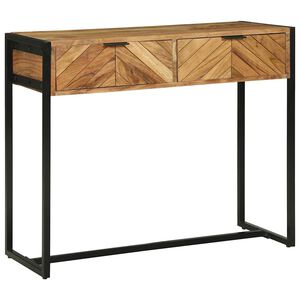 vidaXL &Tau;&rho;&alpha;&pi;έ&zeta;&iota; &kappa;&omicron;&nu;&sigma;ό&lambda;&alpha;&sigmaf; &Kappa;&alpha;&phi;έ 90 x 35 x 75 &epsilon;&kappa;. &Sigma;&tau;&epsilon;&rho;&epsilon;ό &Xi;ύ&lambda;&omicron; &Alpha;&kappa;&alpha;&kappa;ί&alpha;&sigmaf;