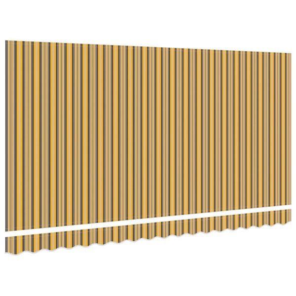 vidaXL Ύφασμα αντικατάστασης τέντας Πολύχρωμο 400 x 200 cm Καραβόπανο