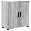 vidaXL Σετ Επίπλων Μπάνιου με ράφι 4 pcs Γκρι sonoma 30 x 35 x 192 εκ.