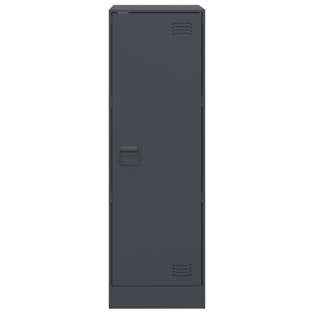 vidaXL Μπουφές Ανθρακί 34,5x39x107 εκ. από Ατσάλι
