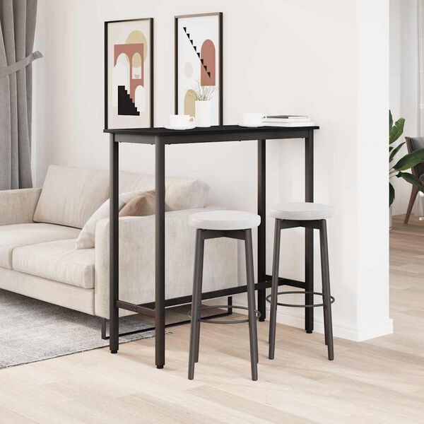 vidaXL &tau;&rho;&alpha;&pi;έ&zeta;&iota; &Mu;&alpha;ύ&rho;&eta; &Omicron;&xi;&upsilon;ά 100 x 40 x 100,5 &epsilon;&kappa;