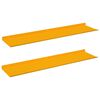 vidaXL &Pi;&lambda;&omega;&tau;ό &rho;ά&phi;&iota; 2 pcs &Chi;&alpha;&mu;&omicron;&mu;&eta;&lambda;ί &kappa;ί&tau;&rho;&iota;&nu;&omicron; 80 x 18 x 2,5 &epsilon;&kappa; &Alpha;&tau;&sigma;ά&lambda;&iota;