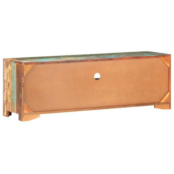ντουλάπι τηλεόρασης vidaXL 119x30x41 cm Στερεό ανακυκλωμένο ξύλο