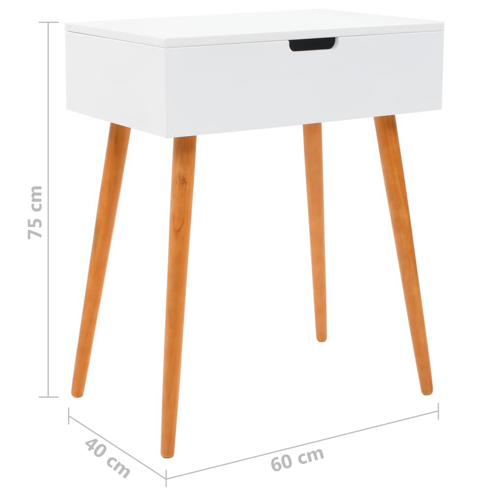 vidaXL Μπουντουάρ με Καθρέφτη 60 x 40 x 75 εκ. από MDF