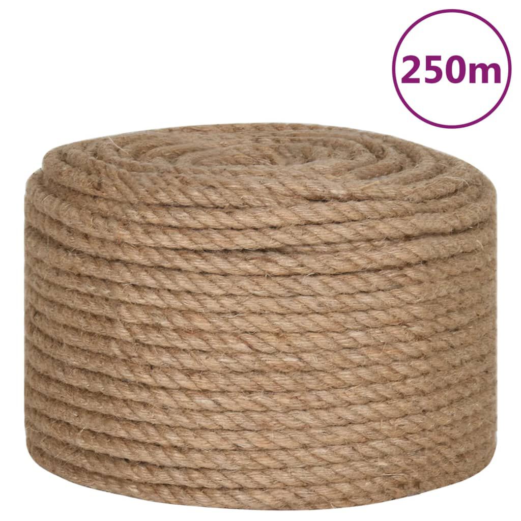vidaXL Σχοινί 12 χιλ. / 250 μ. από 100% Γιούτα