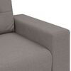 vidaXL Σετ Καναπέ με μαξιλάρι με μαξιλάρι 3 pcs Taupe ύφασμα