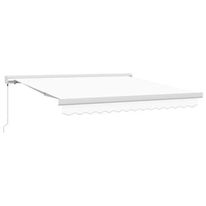 vidaXL Σκηνίτσα Αναδιπλούμενη Λευκό 300 x 250 εκ Ύφασμα και Μέταλλο