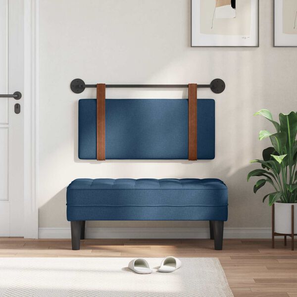 vidaXL &Kappa;&rho;&epsilon;&mu;&alpha;&sigma;&tau;ό &Kappa;&epsilon;&phi;&alpha;&lambda;ά&rho;&iota; &Epsilon;&pi;&iota;&tau;&omicron;ί&chi;&iota;&omicron; &Mu;&pi;&lambda;&epsilon; 90 x 55 x 5 &epsilon;&kappa; &Alpha;&nu;&tau;ί&kappa;&alpha; PU