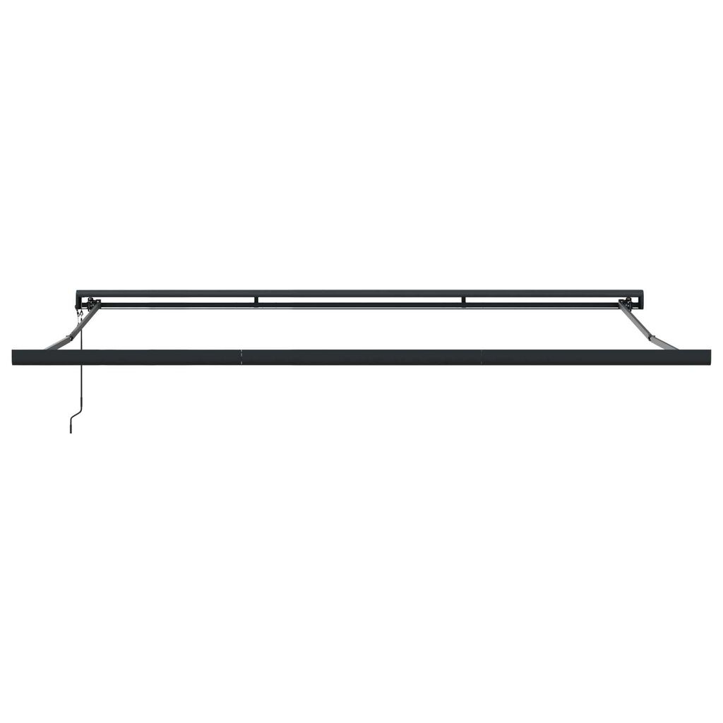 vidaXL Αυτόματη Ανασυρόμενη Τέντα Λευκή 500x300 cm