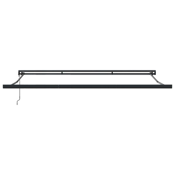 vidaXL Αυτόματη Ανασυρόμενη Τέντα Λευκή 500x300 cm
