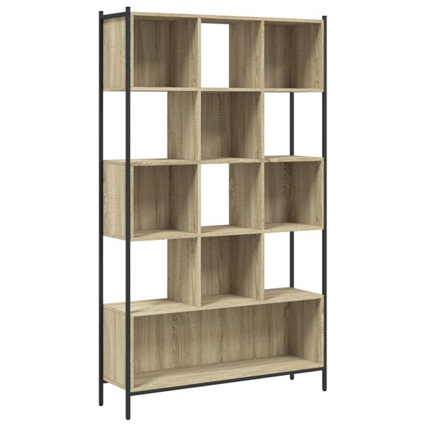 vidaXL Βιβλιοθήκη Sonoma Δρυς 102 x 28 x 172εκ. από Επεξεργασμένο Ξύλο