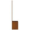 vidaXL Οθόνη Ιδιωτικότητας Κήπου Σκ rusty 32 x 140 εκ.