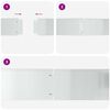 vidaxl Περίγραμμα γκαζόν 10 pcs Γκρι 14 x 100 εκ. Ατσάλι