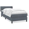 vidaXL &Kappa;&rho;&epsilon;&beta;ά&tau;&iota; Boxspring &mu;&epsilon; &Sigma;&tau;&rho;ώ&mu;&alpha; &Sigma;&kappa;&omicron;ύ&rho;&omicron; &Gamma;&kappa;&rho;&iota; 90x220 &epsilon;&kappa;. &Beta;&epsilon;&lambda;&omicron;ύ&delta;&iota;&nu;&omicron;