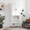 vidaXL &Nu;&tau;&omicron;&upsilon;&lambda;ά&pi;&iota; &Lambda;&epsilon;&upsilon;&kappa;ό 69,5x34x180 &epsilon;&kappa;. &alpha;&pi;ό &Epsilon;&pi;&epsilon;&xi;&epsilon;&rho;&gamma;&alpha;&sigma;&mu;έ&nu;&omicron; &Xi;ύ&lambda;&omicron;