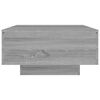 vidaXL Τραπεζάκι Σαλονιού Γκρι Sonoma 90x60x31 εκ. Επεξεργασμένο Ξύλο