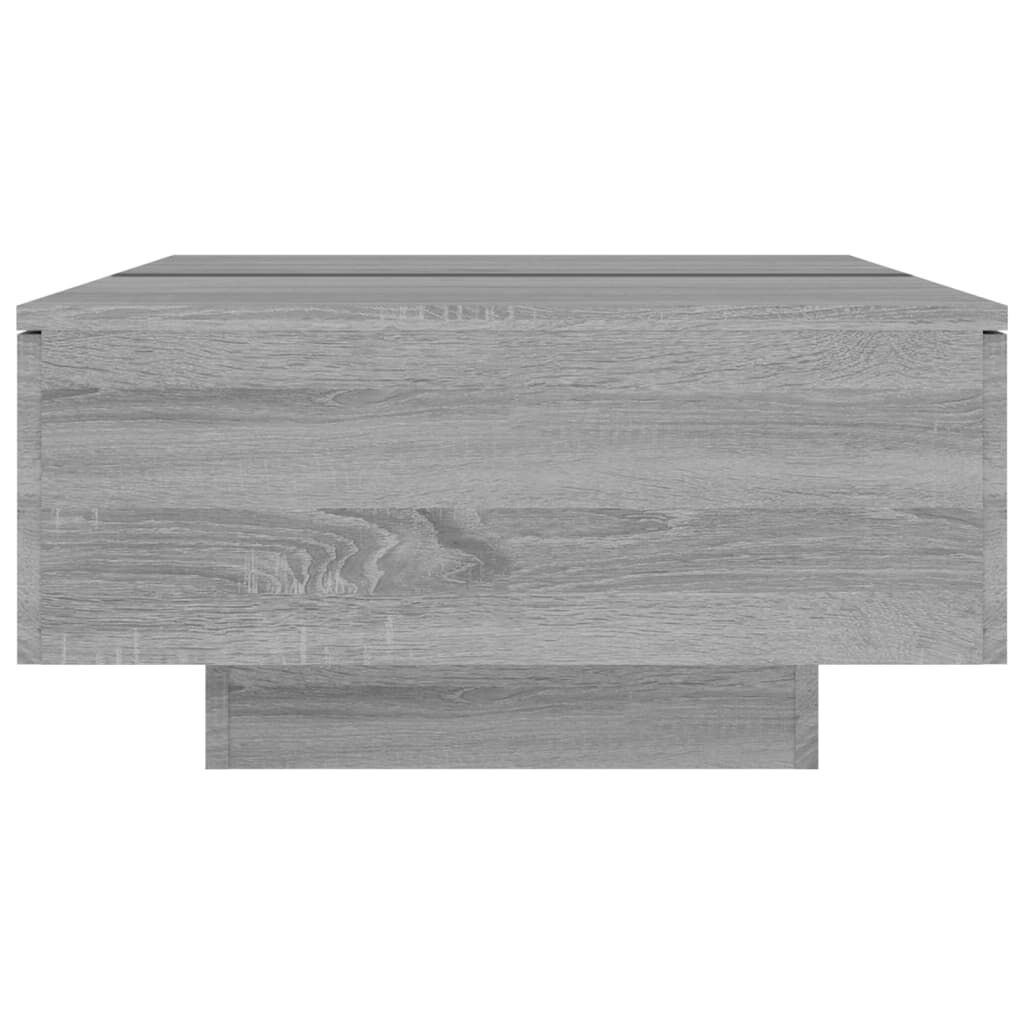 vidaXL Τραπεζάκι Σαλονιού Γκρι Sonoma 90x60x31 εκ. Επεξεργασμένο Ξύλο