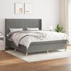 vidaXL &Kappa;&rho;&epsilon;&beta;ά&tau;&iota; Boxspring &mu;&epsilon; &Sigma;&tau;&rho;ώ&mu;&alpha; &Sigma;&kappa;&omicron;ύ&rho;&omicron; &Gamma;&kappa;&rho;&iota; 160x200 &epsilon;&kappa; &Upsilon;&phi;&alpha;&sigma;&mu;ά&tau;&iota;&nu;&omicron;