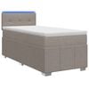vidaXL &Kappa;&rho;&epsilon;&beta;ά&tau;&iota; box spring &mu;&epsilon; &sigma;&tau;&rho;ώ&mu;&alpha; Taupe 100 x 200 cm Ύ&phi;&alpha;&sigma;&mu;&alpha;