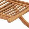 vidaXL Καρέκλα Κήπου Πτυσσόμενη 50 x 90 x 69 εκ. από Μασίφ Ξύλο Teak