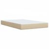 vidaXL &Kappa;&rho;&epsilon;&beta;ά&tau;&iota; Boxspring &mu;&epsilon; &Sigma;&tau;&rho;ώ&mu;&alpha; &Kappa;&rho;&epsilon;&mu; 120x200 &epsilon;&kappa;. &Upsilon;&phi;&alpha;&sigma;&mu;ά&tau;&iota;&nu;&omicron;