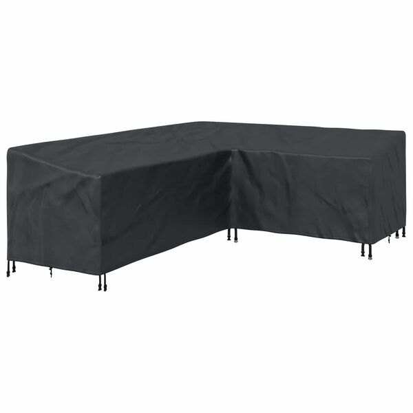vidaXL &Kappa;ά&lambda;&upsilon;&mu;&mu;&alpha; &epsilon;&pi;ί&pi;&lambda;&omega;&nu; &Mu;&alpha;ύ&rho;&omicron; 260 x 210 x 80 cm Ύ&phi;&alpha;&sigma;&mu;&alpha; Oxford 210D