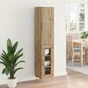 vidaXL Highboard Artisan Oak 34,5 x 34 x 180 εκ. Επεξεργασμένο ξύλο