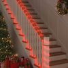 vidaXL Φωτιστικό Συρματόσχοινο με 120 LED Κόκκινο 5 m PVC