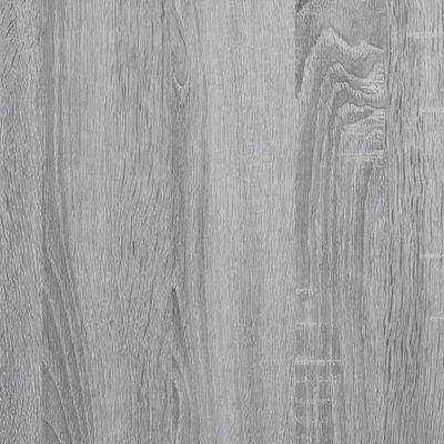 vidaXL Πλαίσιο Κρεβατιού Γκρι Sonoma 150x200 εκ. Επεξεργασμένο Ξύλο