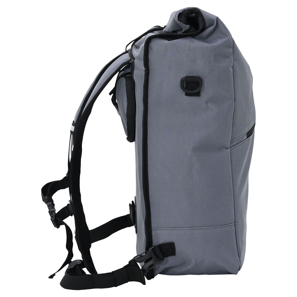vidaXL Τσάντα Ποδηλάτου για Ράφι 25 L Γκρι 33x16x48 εκ.