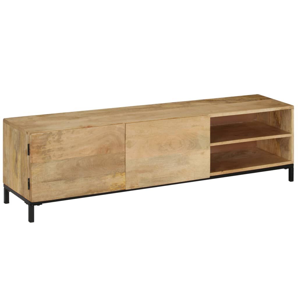 vidaXL Έπιπλο Τηλεόρασης 145 x 30 x 41 εκ. από Μασίφ Ξύλο Μάνγκο