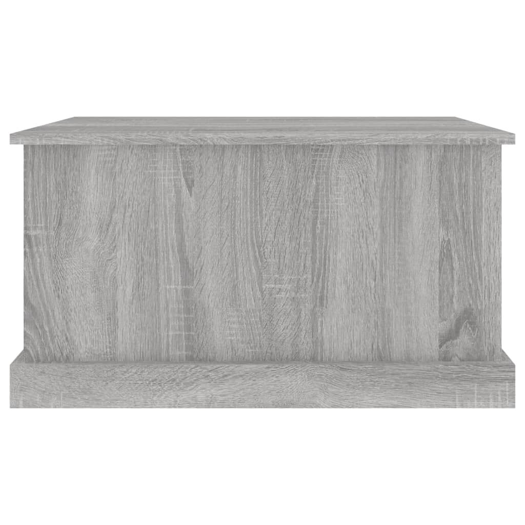 vidaXL Κουτί Αποθήκευσης Γκρι sonoma 70x40x38 εκ. Επεξεργασμένο Ξύλο