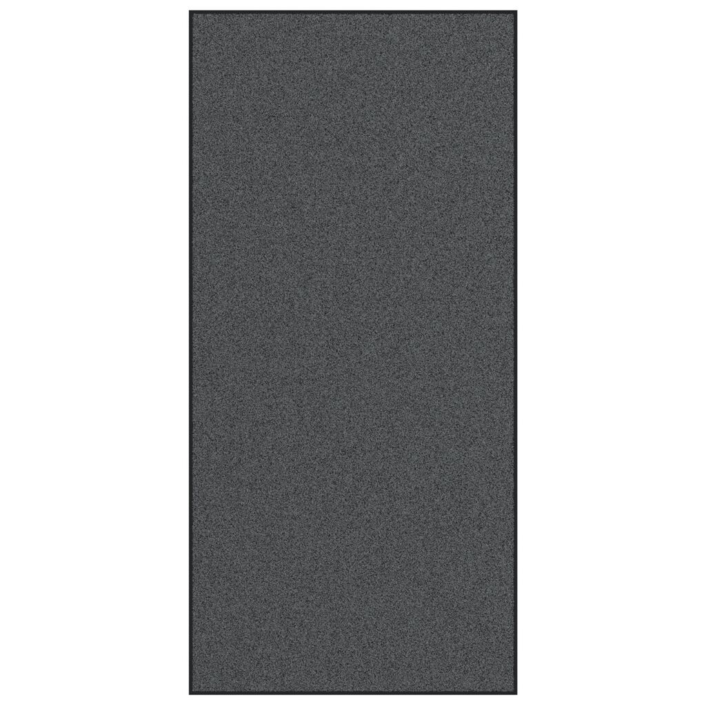 vidaXL Πατάκι πόρτας πλενόμενο σε ανθρακί 120x250 εκ.
