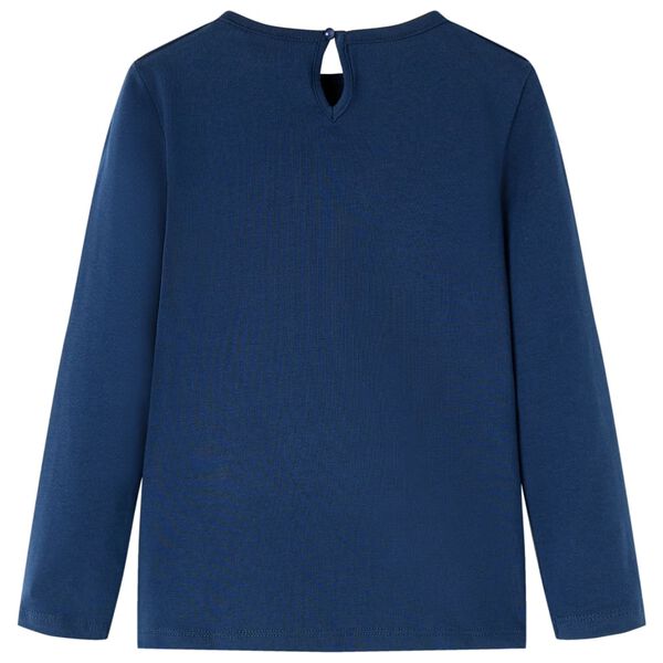 Μπλουζάκι Παιδικό Μακρυμάνικο Ναυτικό Μπλε 92