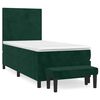 vidaXL &Kappa;&rho;&epsilon;&beta;ά&tau;&iota; Boxspring &mu;&epsilon; &Sigma;&tau;&rho;ώ&mu;&alpha; &Sigma;&kappa;&omicron;ύ&rho;&omicron; &Pi;&rho;ά&sigma;&iota;&nu;&omicron; 90x200 &epsilon;&kappa;. &Beta;&epsilon;&lambda;&omicron;ύ&delta;&iota;&nu;&omicron;