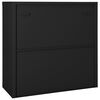 vidaXL Ντουλάπι με Συρόμενη Πόρτα Ανθρακί 90 x 40 x 90 εκ. Ατσάλινο