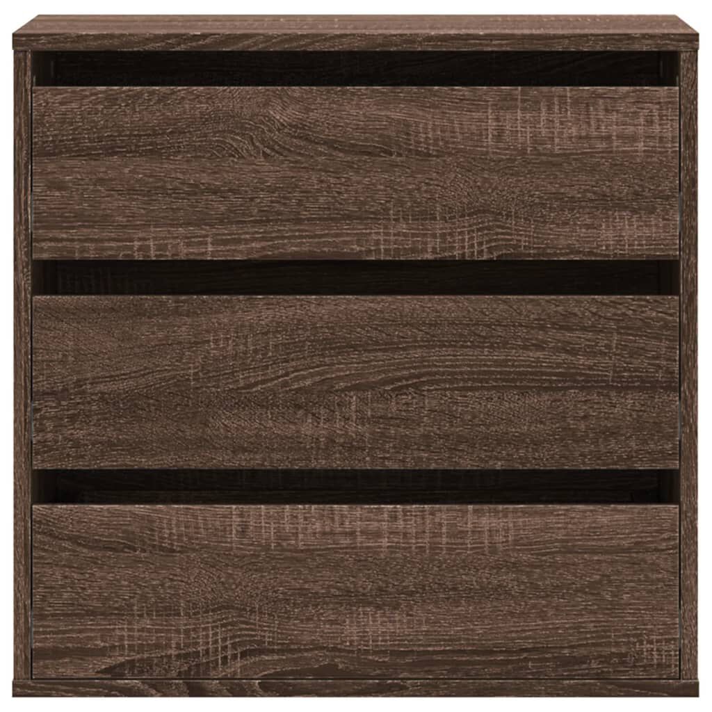 vidaXL Συρταριέρα Καφέ Δρυς 60x41x58 εκ. από Επεξεργ. Ξύλο