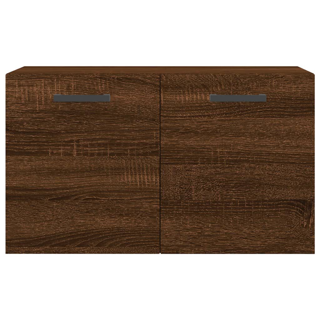 vidaXL Ντουλάπι Τοίχου Καφέ Δρυς 60x36,5x35 εκ. Επεξεργασμένο Ξύλο