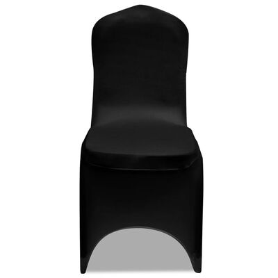 vidaXL Καλύμματα Καρέκλας Ελαστικά Μαύρα 30 τεμ.