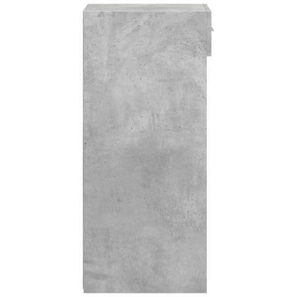 vidaXL Ντουλάπι Γκρι Σκυροδέματος 40x42,5x93 εκ. Επεξεργασμένο Ξύλο