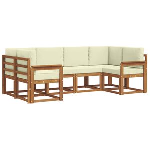 vidaXL &Sigma;&epsilon;&iota;&rho;ά &Kappa;&alpha;&nu;&alpha;&pi;έ &Epsilon;&xi;&omega;&tau;&epsilon;&rho;&iota;&kappa;&omicron;ύ &mu;&epsilon; &mu;&alpha;&xi;&iota;&lambda;ά&rho;&iota; 6 pcs &Phi;&upsilon;&sigma;&iota;&kappa;ό &kappa;&alpha;&iota; &Kappa;&rho;έ&mu;&alpha;