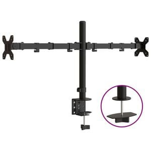 vidaXL &Beta;ά&sigma;&eta; &Omicron;&theta;ό&nu;&eta;&sigmaf; &Delta;&iota;&pi;&lambda;ή VESA &Mu;&alpha;ύ&rho;&eta; 75/100 &chi;&iota;&lambda;. &alpha;&pi;ό &Alpha;&tau;&sigma;ά&lambda;&iota;