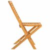 vidaXL Καρέκλες Κήπου Πτυσσόμενες 6 τεμ. 47x63x90 εκ. Μασίφ Ξύλο Teak