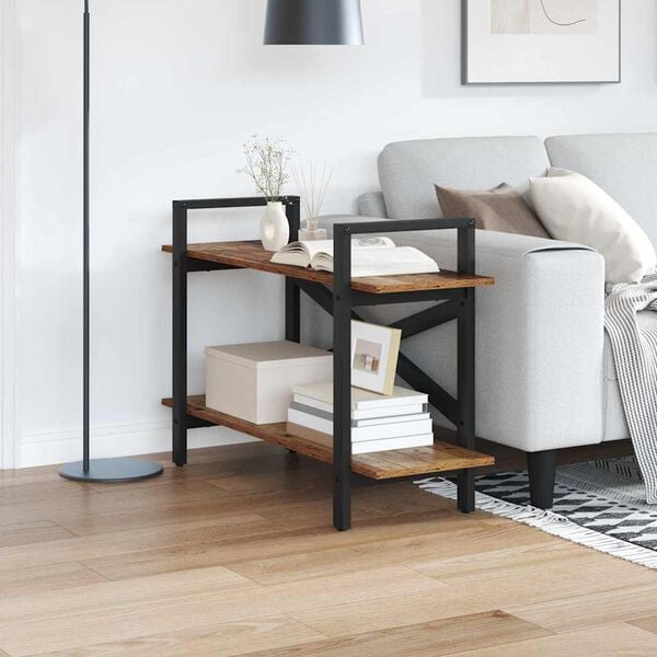 vidaXL &Rho;ά&phi;&iota; &Beta;&iota;&beta;&lambda;ί&omega;&nu; &Pi;&alpha;&lambda;&iota;ό &Xi;ύ&lambda;&omicron; 100 x 33,5 x 64 &epsilon;&kappa; &Epsilon;&pi;&epsilon;&xi;&epsilon;&rho;&gamma;&alpha;&sigma;&mu;έ&nu;&omicron; &xi;ύ&lambda;&omicron;