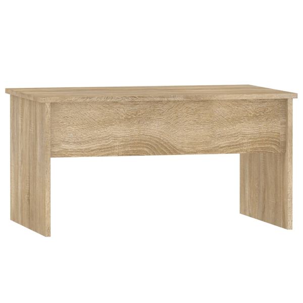 vidaXL Τραπεζάκι Σαλονιού Sonoma Δρυς 80x50,5x41,5 εκ. Επεξεργ. Ξύλο