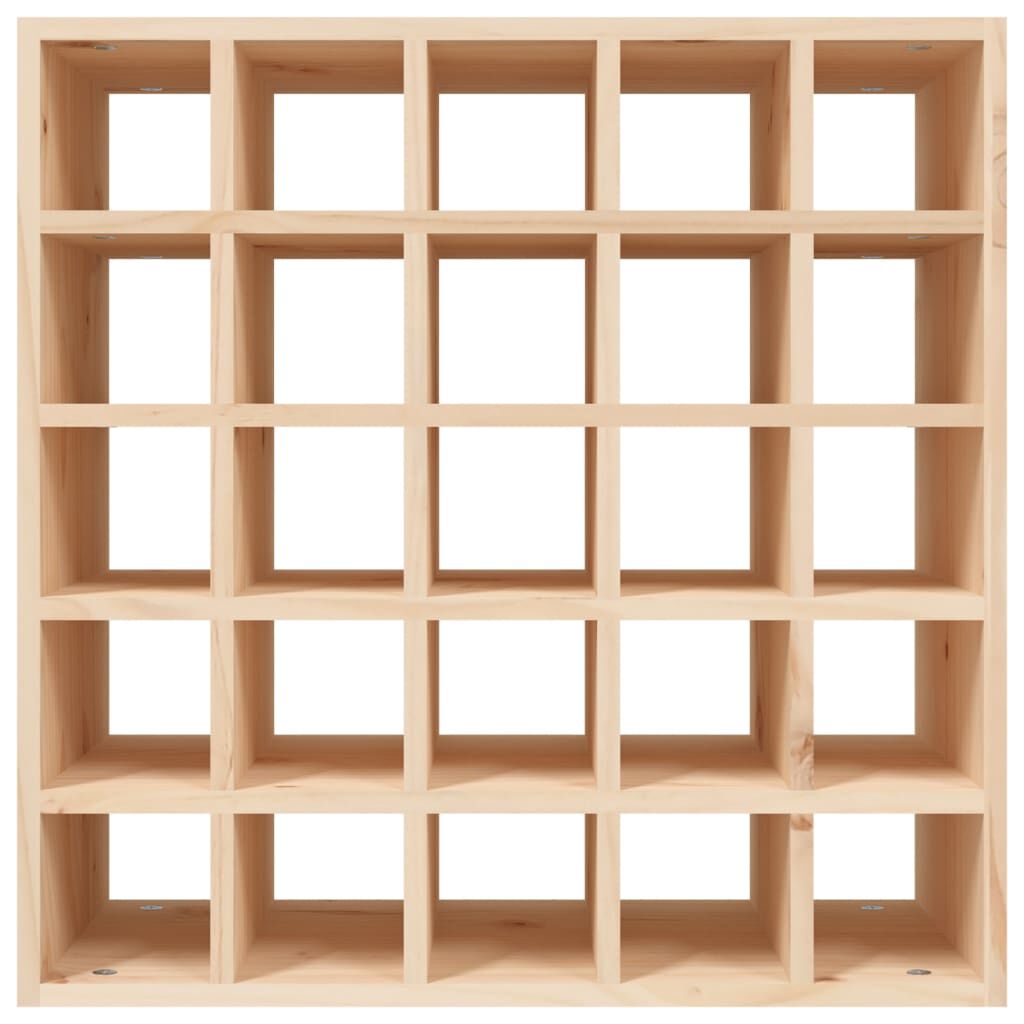 vidaXL Κάβα Κρασιών 56 x 25 x 56 εκ. από Μασίφ Ξύλο Πεύκου