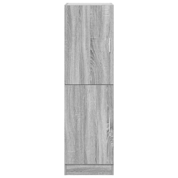 vidaXL Ντουλάπι Κουζίνας Γκρι sonoma 38x41,5x131,5 εκ. Επεξεργ. Ξύλο